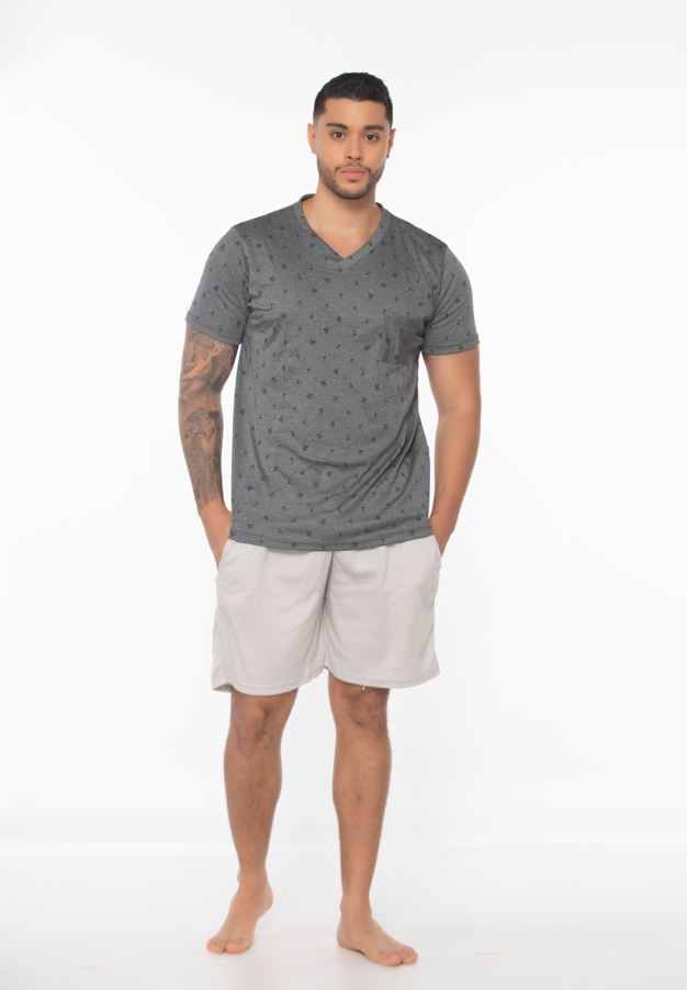Pijama Bermuda Hombre (RF3301)